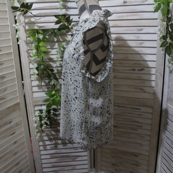 OneStar sheer sleeveless blouse (108) - Picture 5 of 8